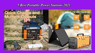 5 Best Portable Power Stations 2021