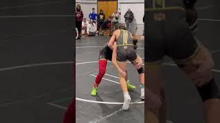 Girl Pins High School Boy Wrestling