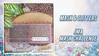 mask en glitters - JMA mask challenge