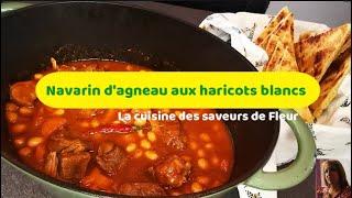 Navarin d'agneau aux haricots blancs - Plat de saison pour nous réchauffer et qui fait du bien, top!