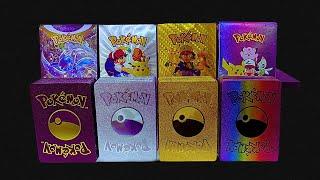 BLACK, SILVER, GOLDEN & RAINBOW POKEMON CARDS | WEIRD COLORFUL POKEMON CARD #pokemon #pokémon