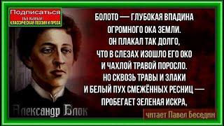 Болото— глубокая впадина, Александр Блок ,Русская Поэзия ,читает Павел Беседин