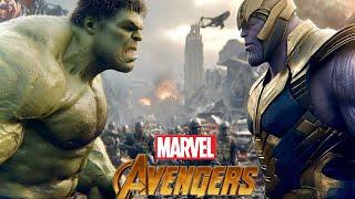 Thanos Returns to Earth | Hulk Final Fight | 4K Cinematic Marvel Fan Made Film