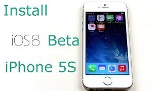 How to install iOS 8 Beta on iPhone 5S (Without Developer ID)