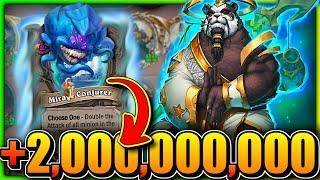 2 BILLION Health Units?? | Hearthstone Battlegrounds Commentary