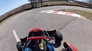 Lapping at le Circuit Quyon - Margay Kart - 2nd Session - April 21 2013