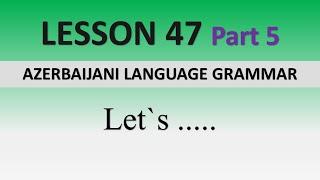 Learn Azerbaijani Language: Let`s.....Useful phrases