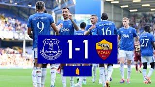 EVERTON 1-1 AS ROMA | Pre-season highlights