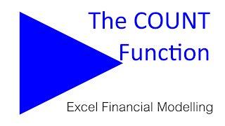 Excel: COUNT Function