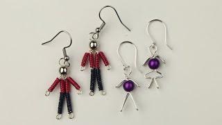 Stick Figure Earring Tutorial // Day 7 of the 10-Day Wire Earrings to Make & Sell Challenge