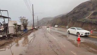 Los Angeles rain brings mudslide fears, evacuation in Sierra Madre