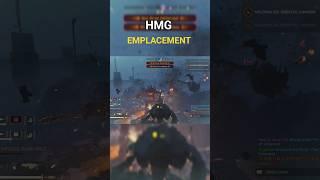 HMG EMPLACEMENT #helldivers2 #helldivers
