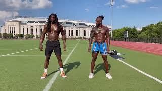 Plyometric training without weights @Broly Gainz @akeemsupreme2