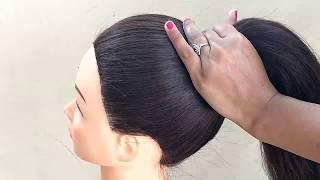 Diy - Beautiful Hairstyle For Everyday || красивая прическа || 漂亮的发型 || belle coiffure