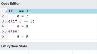 Python Example: When the "elif" Test is True