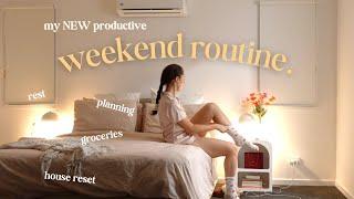 My NEW productive weekend routine | The secret to a successful week | VLOG