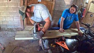 MOTHER AND SON WORKING TOGETHER FOR OUR STABLE