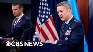Pentagon officials reveal new details on U.S. strikes on Iran's nuclear sites | full coverage