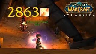 2800 Smite CRIT?! | WoW Classic PvP Priest Smite Spec