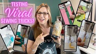 Testing TikTok Sewing Tricks: Do they work??