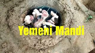 The #traditional way of making #Yemeni #Mandi