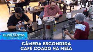 Café Coado na Meia | Câmeras Escondidas (01/12/24)