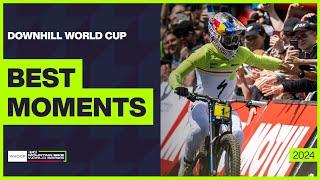 Best DHI moments | 2024 WHOOP UCI Mountain Bike World Cup