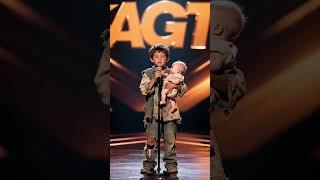 AGT’s Most Unforgettable Act: Siblings’ Chinese Ballad Breaks Barriers#aiart #shorts