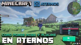 HOW TO PUT MODS IN ATERNOS // HOW TO PUT PLUGINS IN ATERNOS (2024)