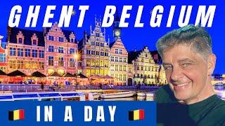 Ghent, Brussels, or Bruge?  Which one?  Enjoy this tour of medieval Ghent AKA Gent •NCL Prima cruise