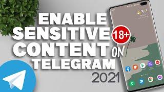 How to enable sensitive content on Telegram- Android/iOS