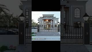 7 Bedroom House Design 3D |  7 BHK House Design | Semi Classical Building design