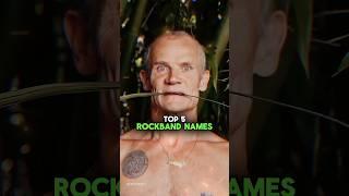 TOP 5 ROCK BAND NAMES WITH HIDDEN MEANINGS! #shorts #musichistory #music #musician