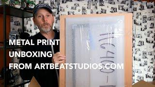 Metal Print Unboxing From Artbeat Studios