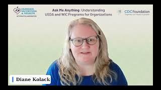 Ask Me Anything: Understanding USDA and WIC Programs for Organizations