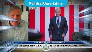 Political Turmoil: Biden's Re-election Challenge and Trump's Economic Maneuvering