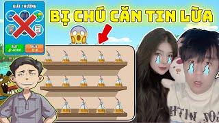 Jun và Uni bị ông chú căn tin lừa Hết Ti.ền khi chơi bốc thăm - Game Trở Về Tuổi Thơ #3