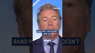 Rand Paul calls out 'wimpy and anemic' cuts in Trump's 'big beautiful bill' #shorts #news #us #fox