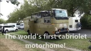 The world's first cabriolet motorhome!