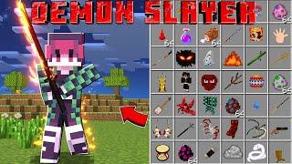 Лучший мод на Клинок Рассекающий Демонов для Minecraft PE // Demon Slayer V12