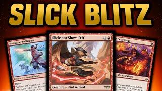 SLICKSHOT BLITZ is taking over the meta! 【 MODERN MTG Gameplay 】