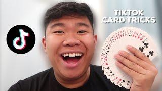 HOW TO DO 3 EASY CARD TRICKS (TikTok Magic Revealed)