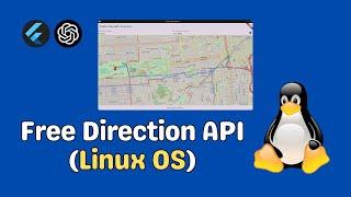 How to Implement Google Maps in Flutter for Linux Without an API Key | Polyline, Marker & Distance