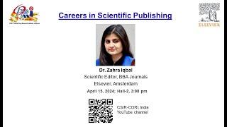 Careers in Scientific Publication CSIR-CDRI Lucknow