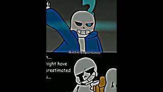 Glitchtale Sans ( Season 1 ) Vs Delta Sans ( Remake )