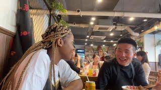 CHINESE GUY TAKES A BLACK GIRL ON A DATE // Blacks in China 