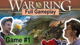 War of the Ring Playthrough (Game 1 Will v Alex) - Tabletop Simulator