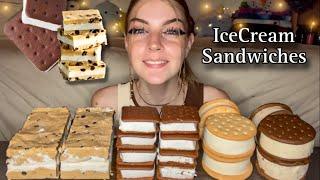 ICE CREAM SANDWICH MUKBANG! (Vegan) (No Talking)