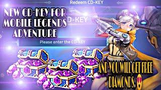 NEW CD-KEY MOBILE LEGENDS ADVENTURE