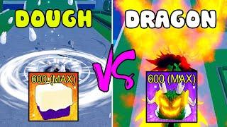 Blox Fruits - DRAGON vs DOUGH - Update 20 DRAGON stronger?